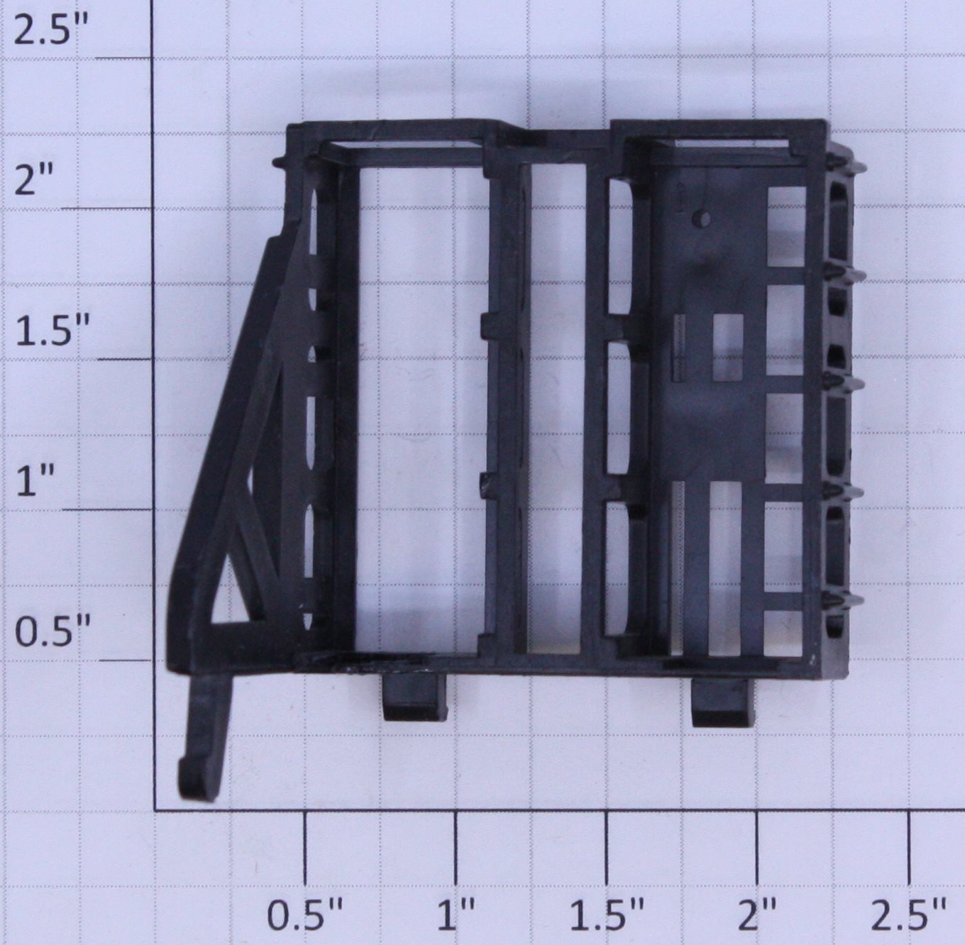 Lionel 6469-6 O Gauge Black Liquefied Gas Car Bulkhead End Frame #6467, 6469