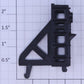 Lionel 6469-6 O Gauge Black Liquefied Gas Car Bulkhead End Frame #6467, 6469