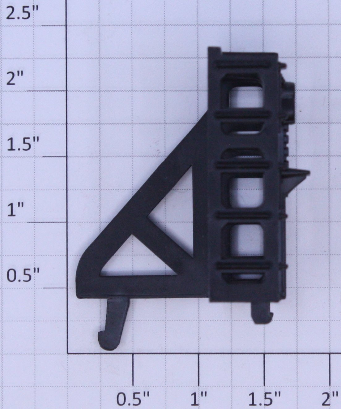 Lionel 6469-6 O Gauge Black Liquefied Gas Car Bulkhead End Frame #6467, 6469