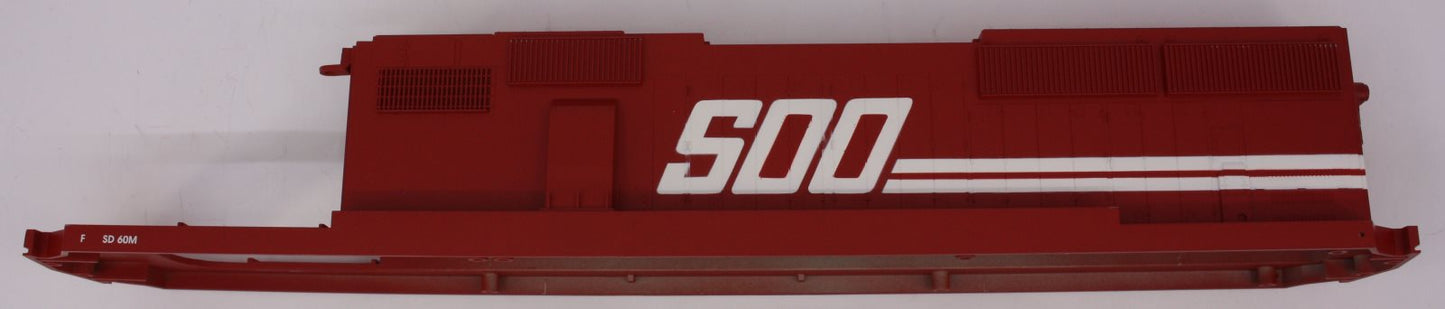 Lionel 18232-7 Soo Line SD-60M Diesel Body Shell without Cab #5500