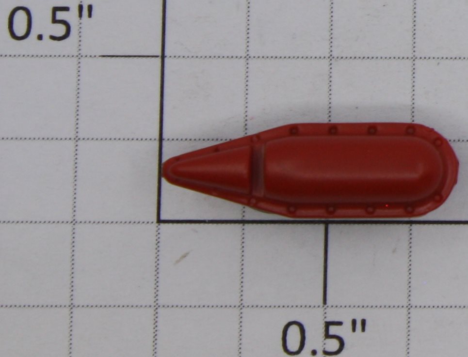 Lionel 28012-24X Red Commodore Vanderbilt Linkage Cover with Channel