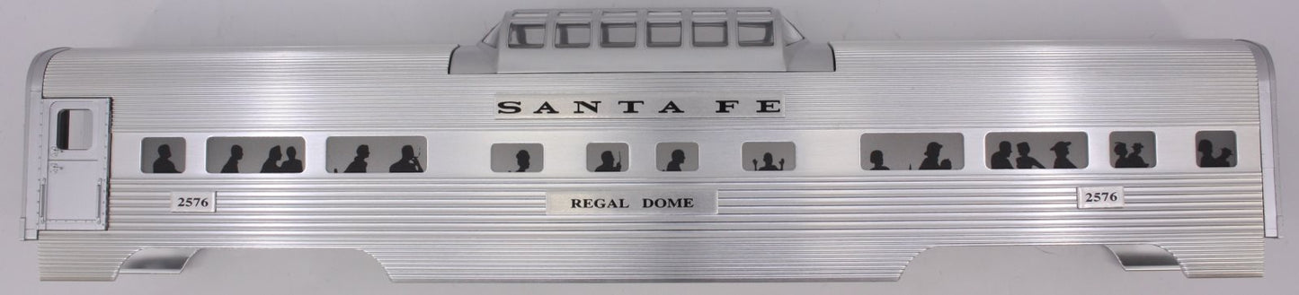 Lionel 15382-7 #2576 AT&SF Aluminum Full Vista "Regal Dome" Shell
