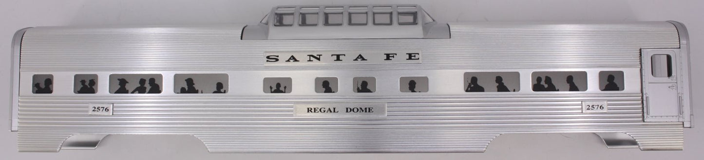 Lionel 15382-7 #2576 AT&SF Aluminum Full Vista "Regal Dome" Shell