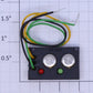 Z-Stuff DZ-1002 O Gauge Silver 2 Button Control Switch