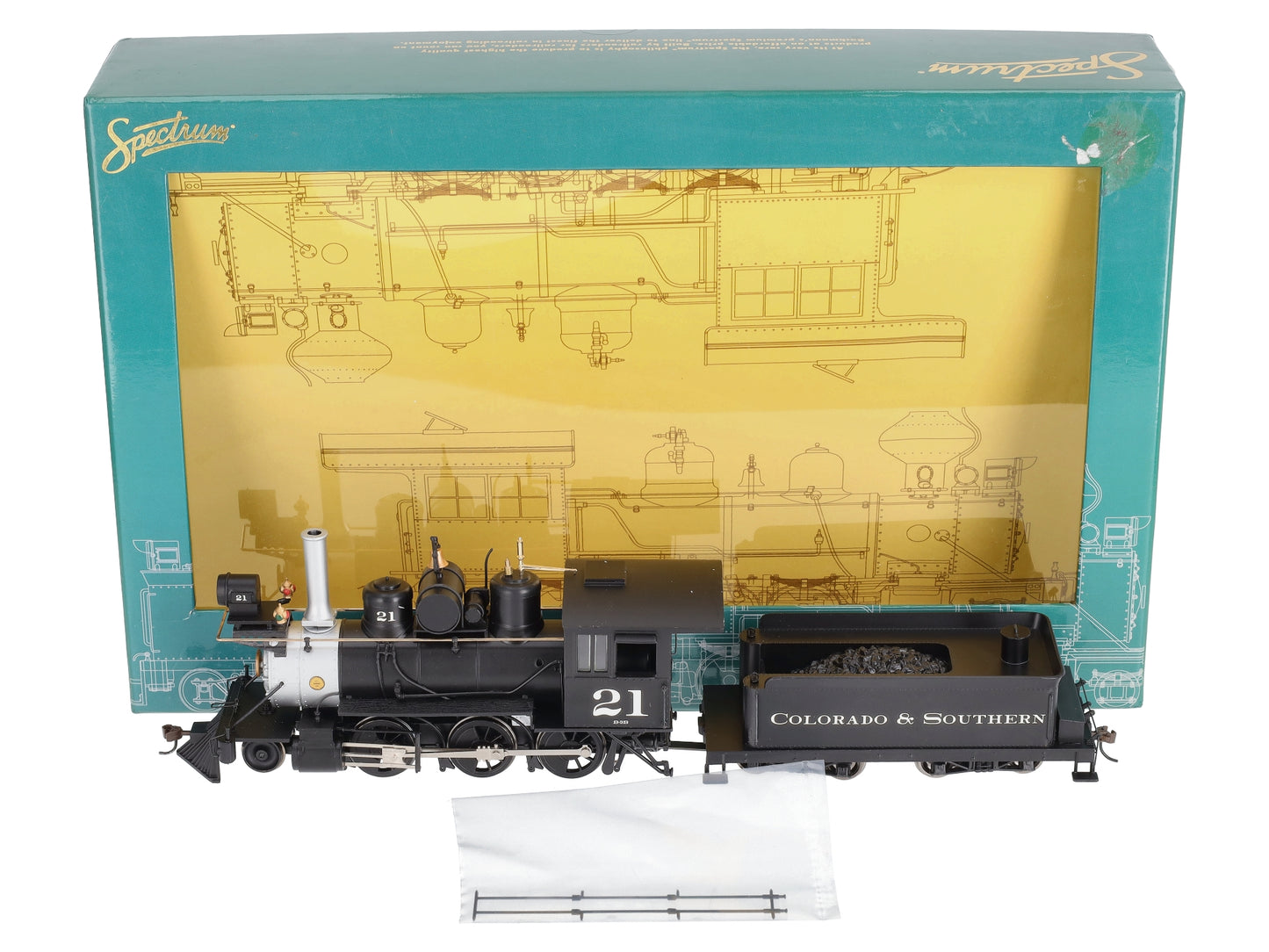 Bachmann 25241 On30 Colorado & Southern 2-6-0 Mogul Steam-Powered Locomotive #21