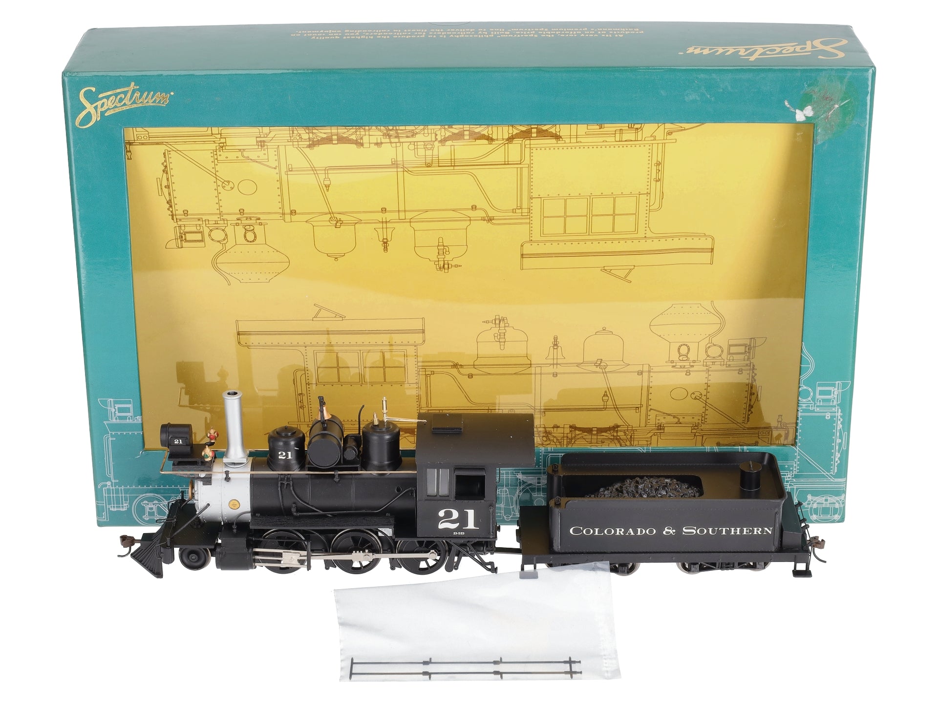 Bachmann 25241 On30 Colorado & Southern 2-6-0 Mogul Steam-Powered Locomotive #21