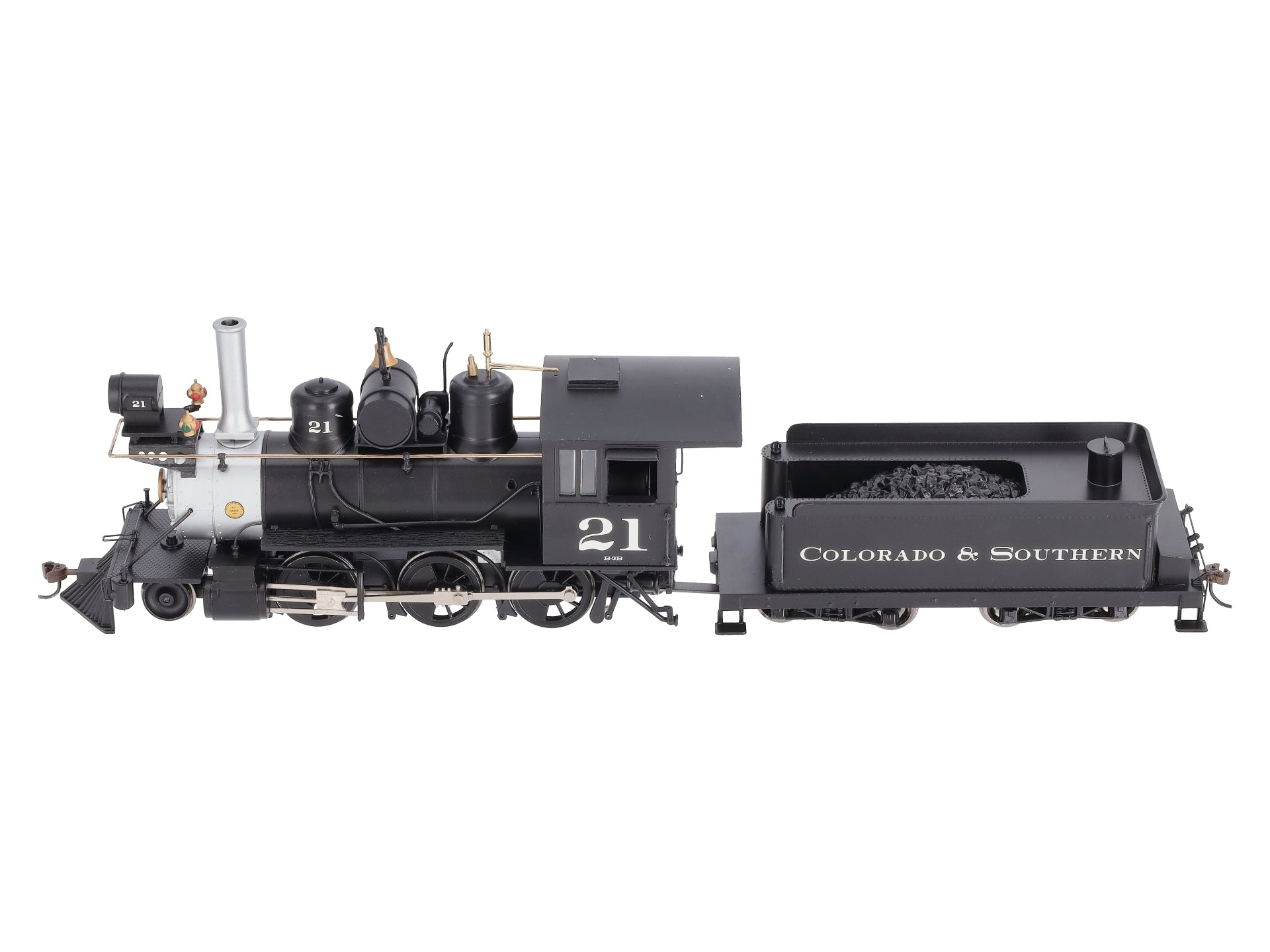 Bachmann 25241 On30 Colorado & Southern 2-6-0 Mogul Steam-Powered Locomotive #21