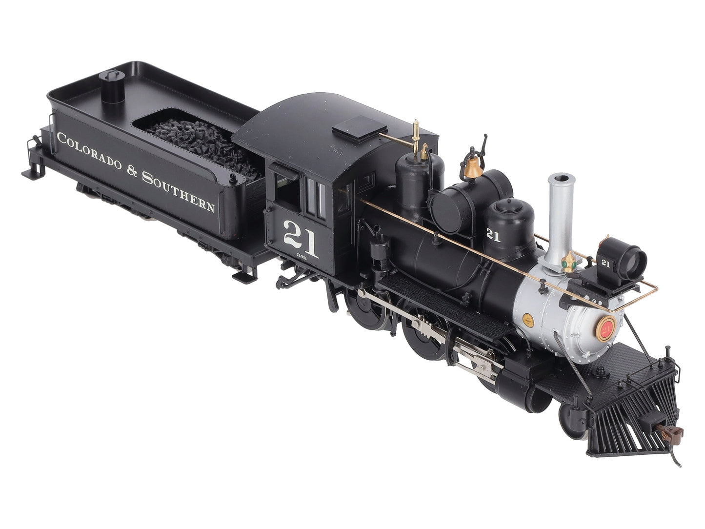 Bachmann 25241 On30 Colorado & Southern 2-6-0 Mogul Steam-Powered Locomotive #21