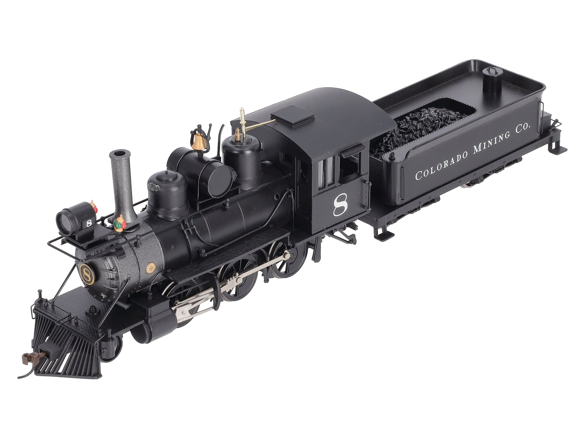 Bachmann Spectrum 25262 On30 Colorado Mining 2-6-0 Mogul Steam Locomotive #8