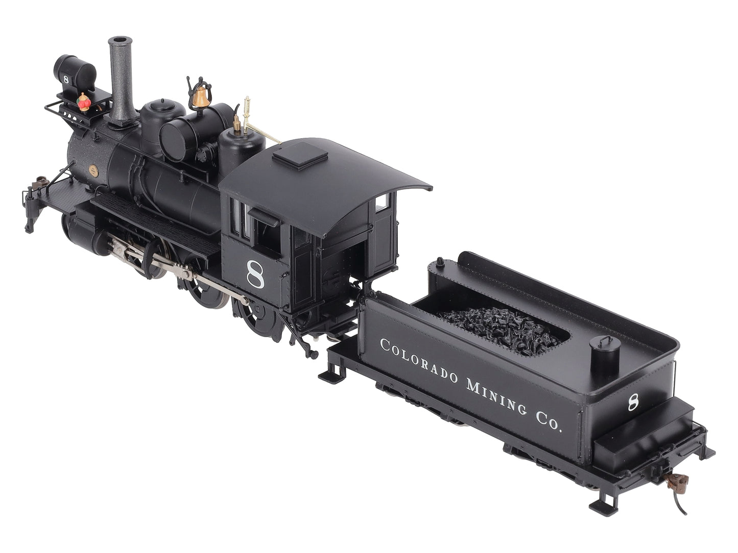 Bachmann Spectrum 25262 On30 Colorado Mining 2-6-0 Mogul Steam Locomotive #8