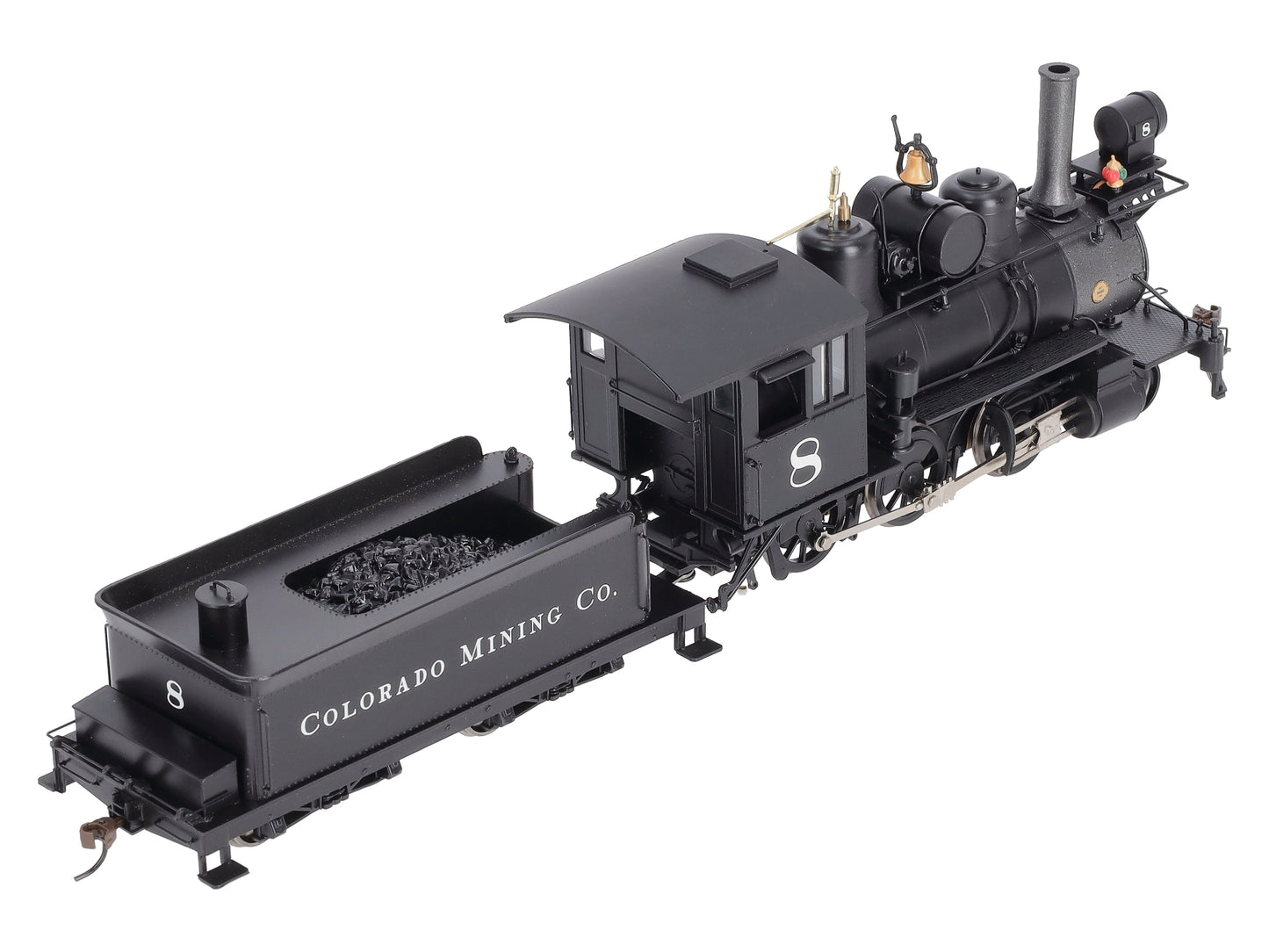 Bachmann Spectrum 25262 On30 Colorado Mining 2-6-0 Mogul Steam Locomotive #8