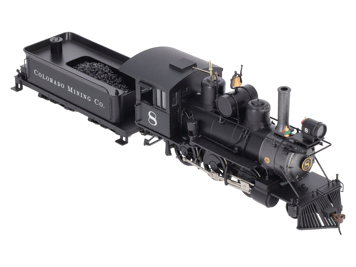 Bachmann Spectrum 25262 On30 Colorado Mining 2-6-0 Mogul Steam Locomotive #8