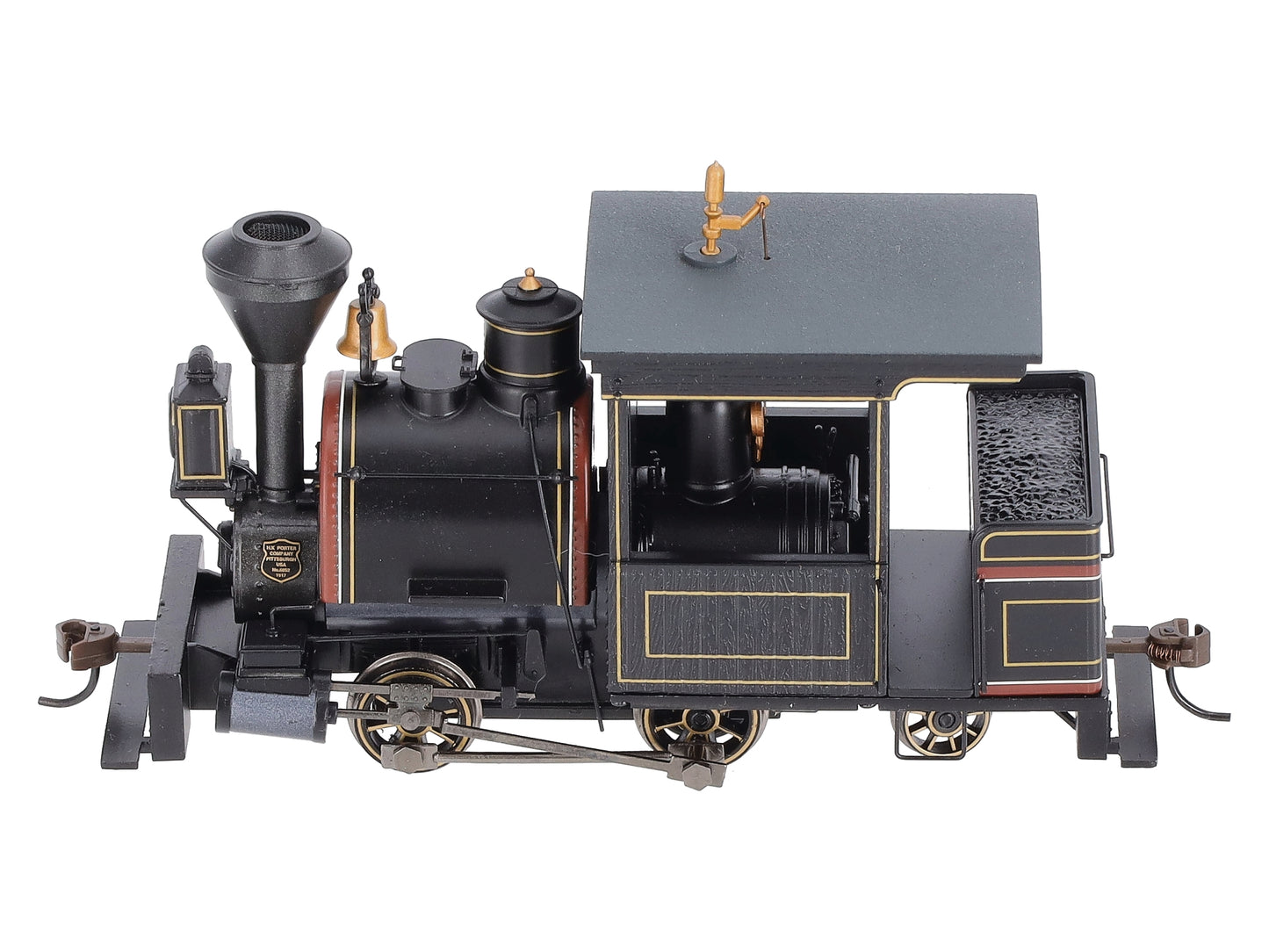 Bachmann 28261 On30 Painted & Unlettered 0-4-2 Porter w/DCC Steam Loco