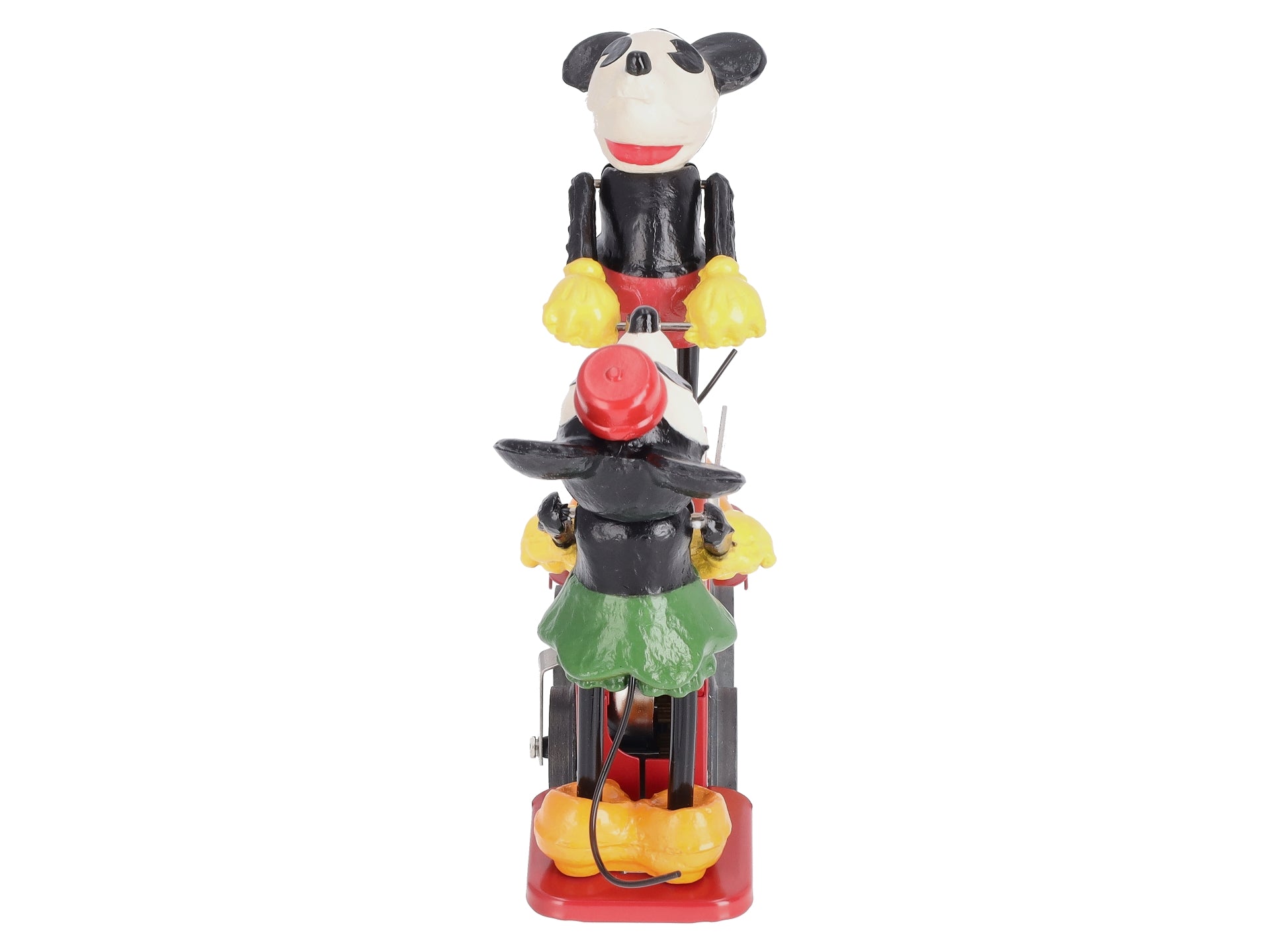 Lionel 2335190 O Gauge Disney's Mickey Mouse and Minnie Mouse Red Handcar NIB