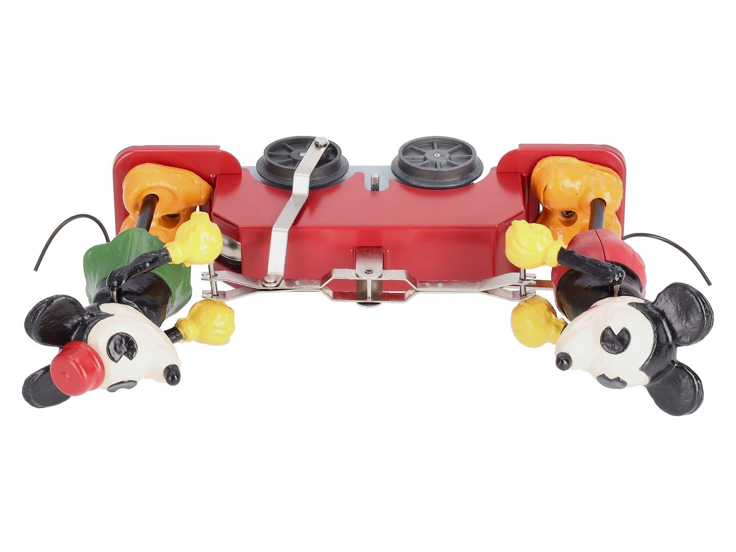 Lionel 2335190 O Gauge Disney's Mickey Mouse and Minnie Mouse Red Handcar NIB