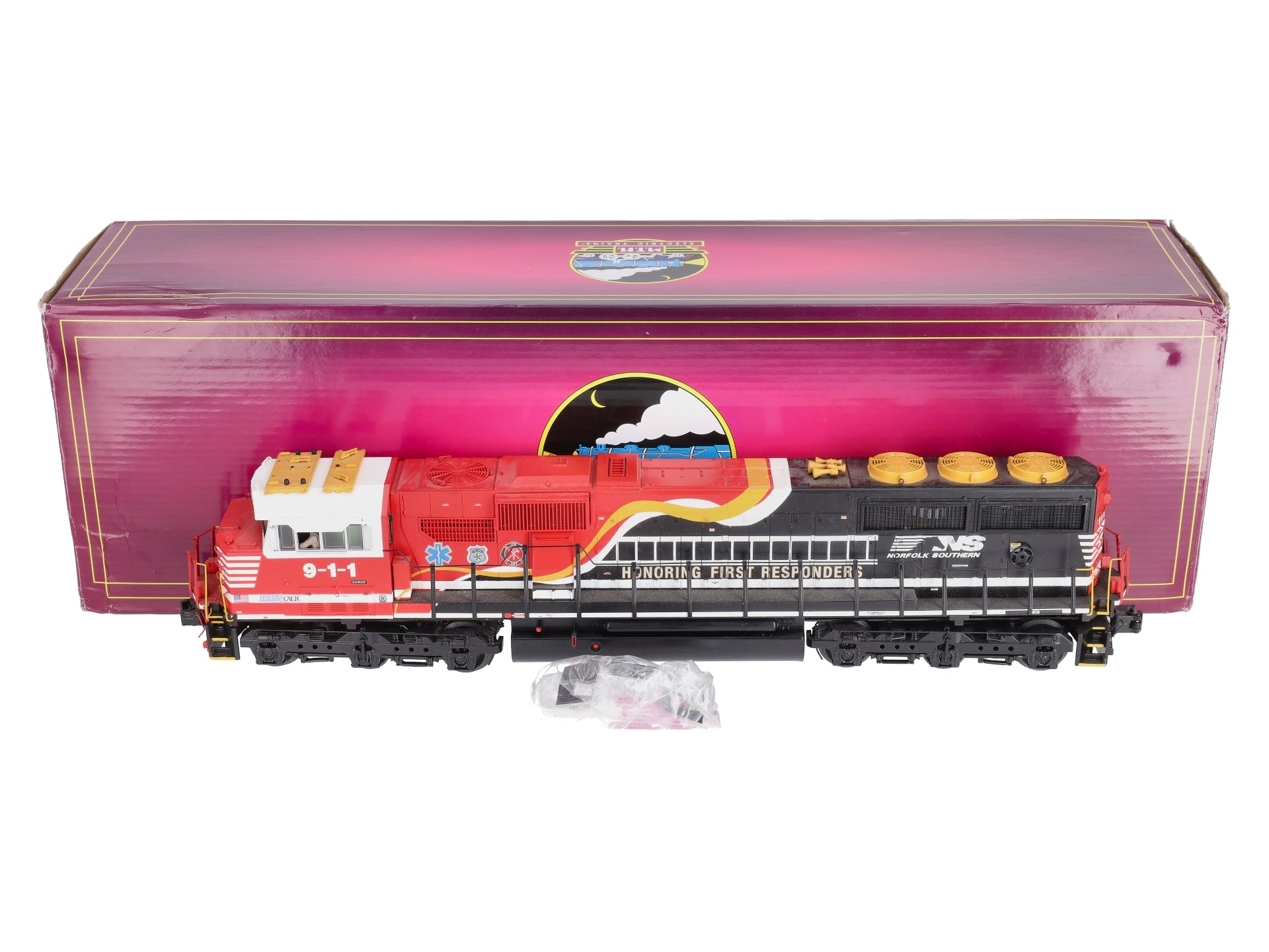 MTH 20-20593-1 O Gauge Norfolk Southern SD60E Diesel Engine #911 w/PS 3.0