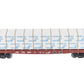 MTH 30-76613 O Conrail Bulkhead Flatcar w/ Lumber Load 3-Rail  #716204