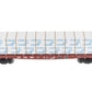 MTH 30-76613 O Conrail Bulkhead Flatcar w/ Lumber Load 3-Rail  #716204