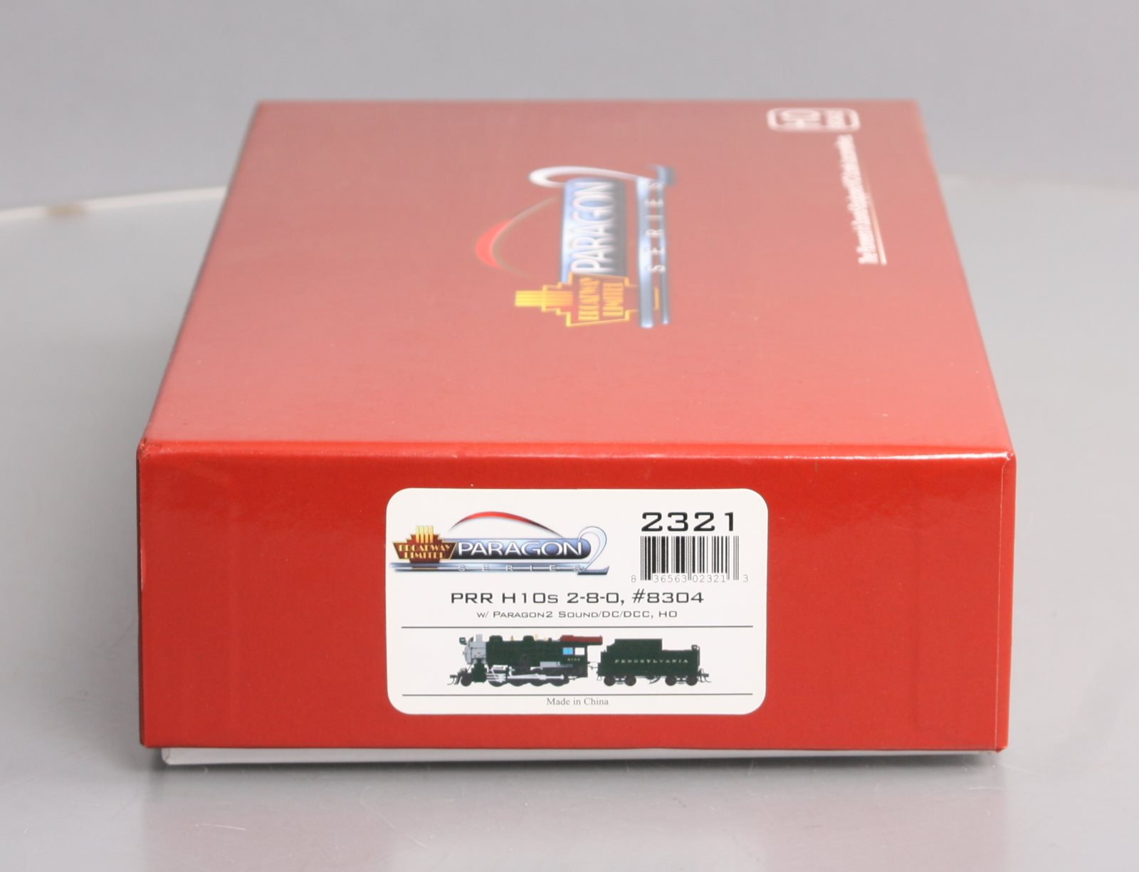 Broadway Limited 2321 HO Pennsylvania Railroad PRR H10s 2-8-0 Paragon2™ #8304 LN/Box