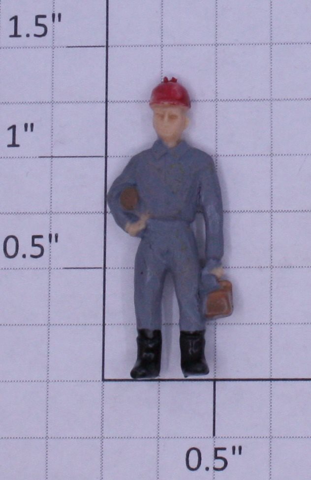 Acme 09060-31 O Gauge Painted "Lunchbox Larry" Figure