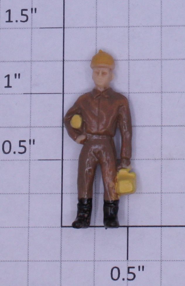 Acme 09060-31 O Gauge Painted "Lunchbox Larry" Figure