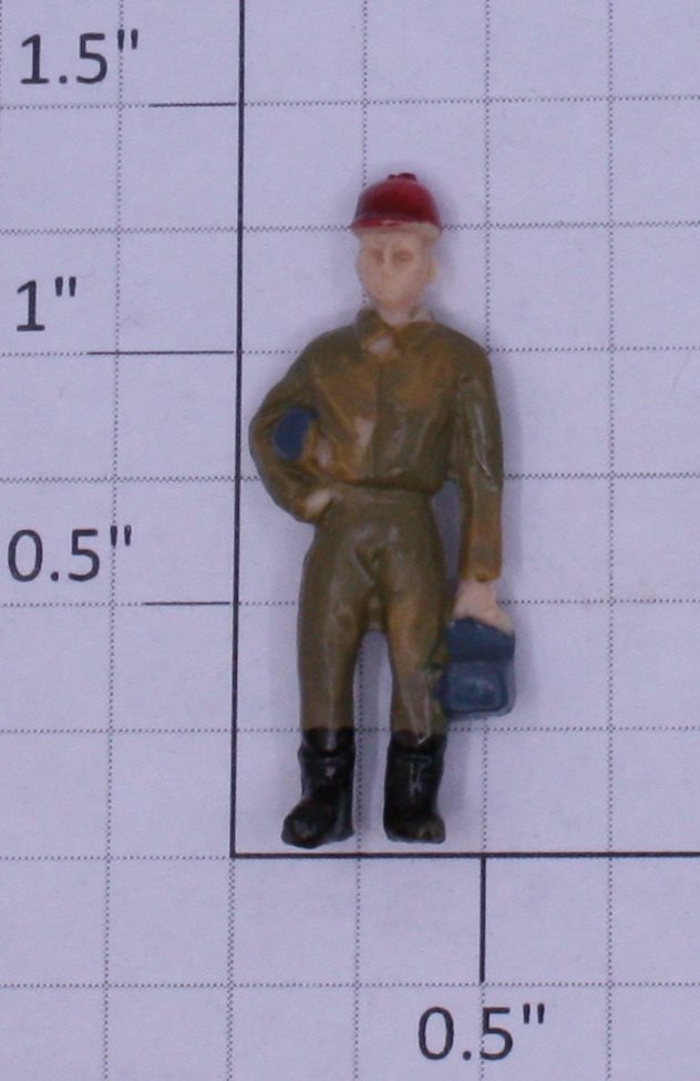 Acme 09060-31 O Gauge Painted "Lunchbox Larry" Figure