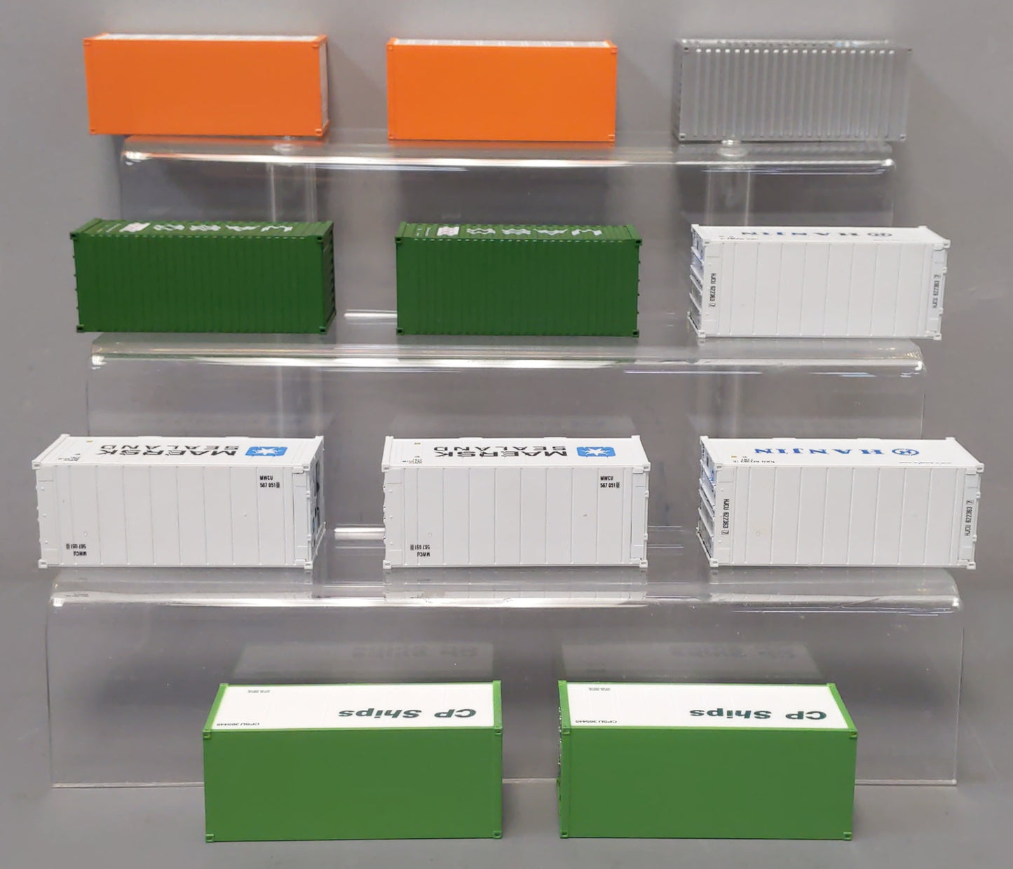 Walthers & Others HO Scale Assorted Shipping Containers [11] EX