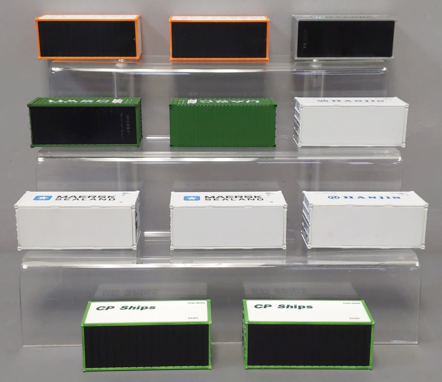 Walthers & Others HO Scale Assorted Shipping Containers [11] EX