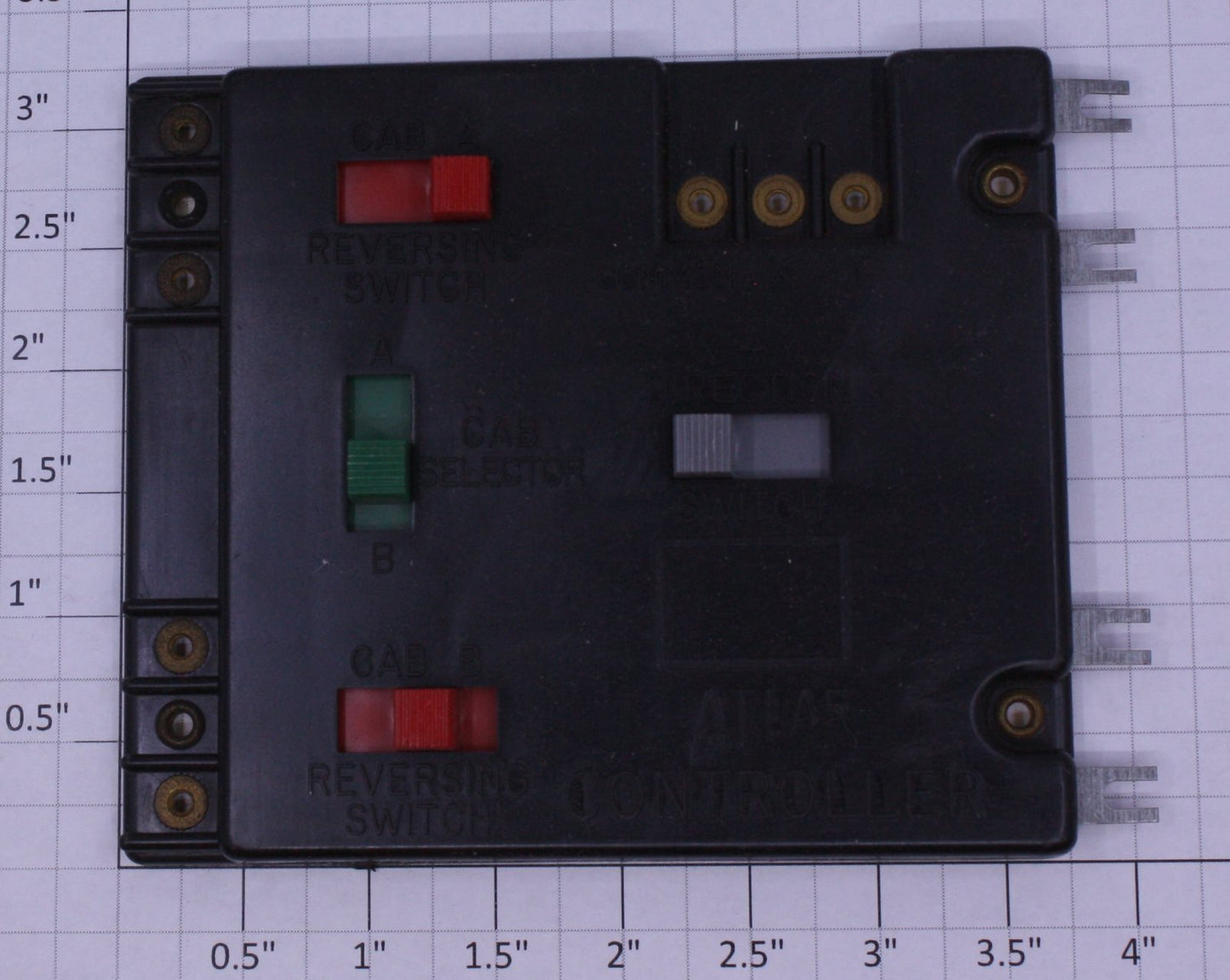 Atlas 220-1 HO Gauge Vintage 4-Switch Controller 3.75" Version