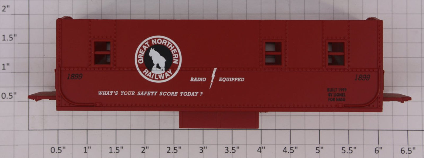 American Flyer 48214-7 Norfolk and Western Caboose Frame and Shell