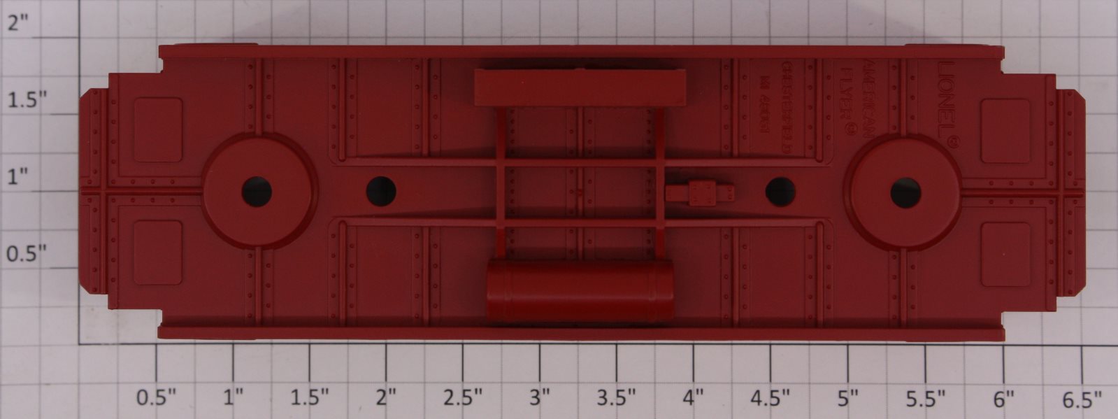 American Flyer 48214-7 Norfolk and Western Caboose Frame and Shell