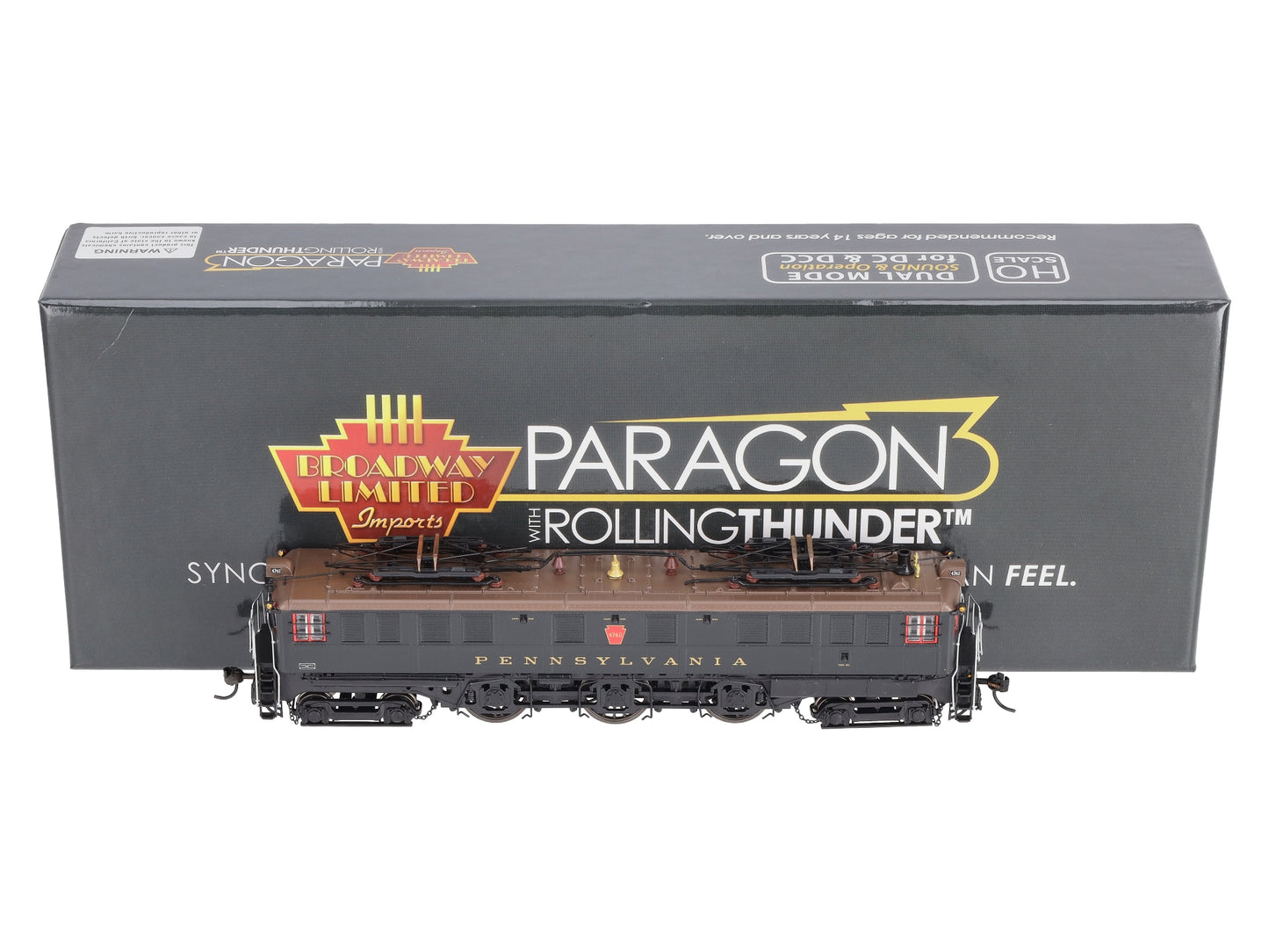 Broadway Limited 4701 HO PRR P5a Boxcab Electric Locomotive #4742 w/ DCC/SND