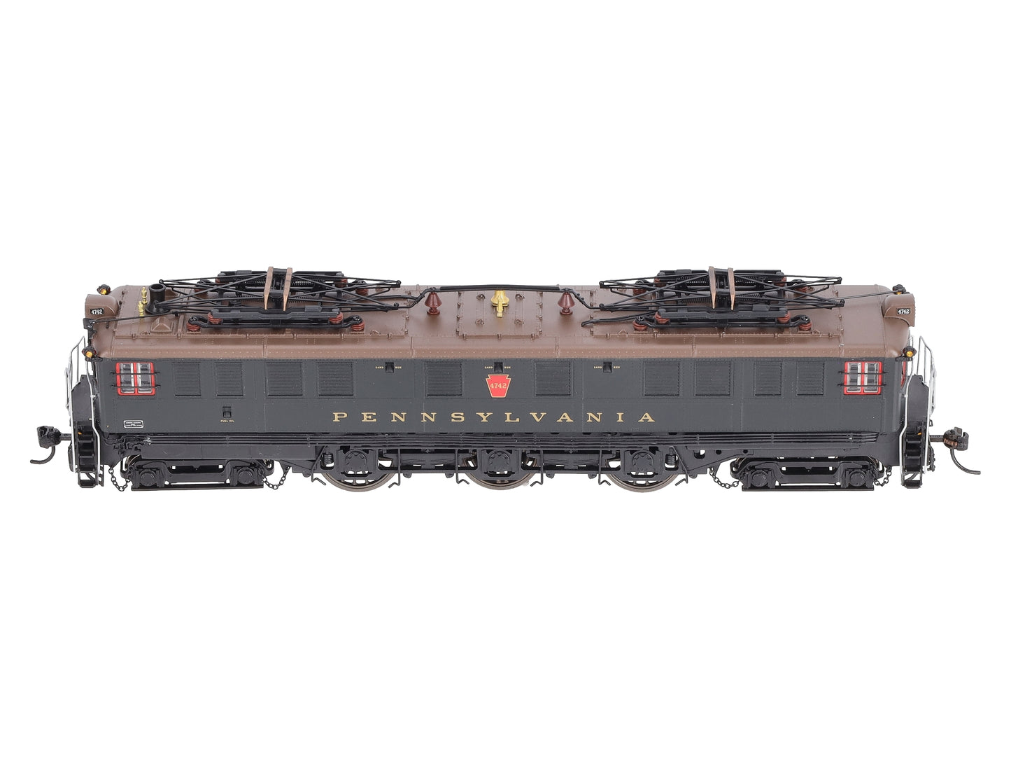 Broadway Limited 4701 HO PRR P5a Boxcab Electric Locomotive #4742 w/ DCC/SND