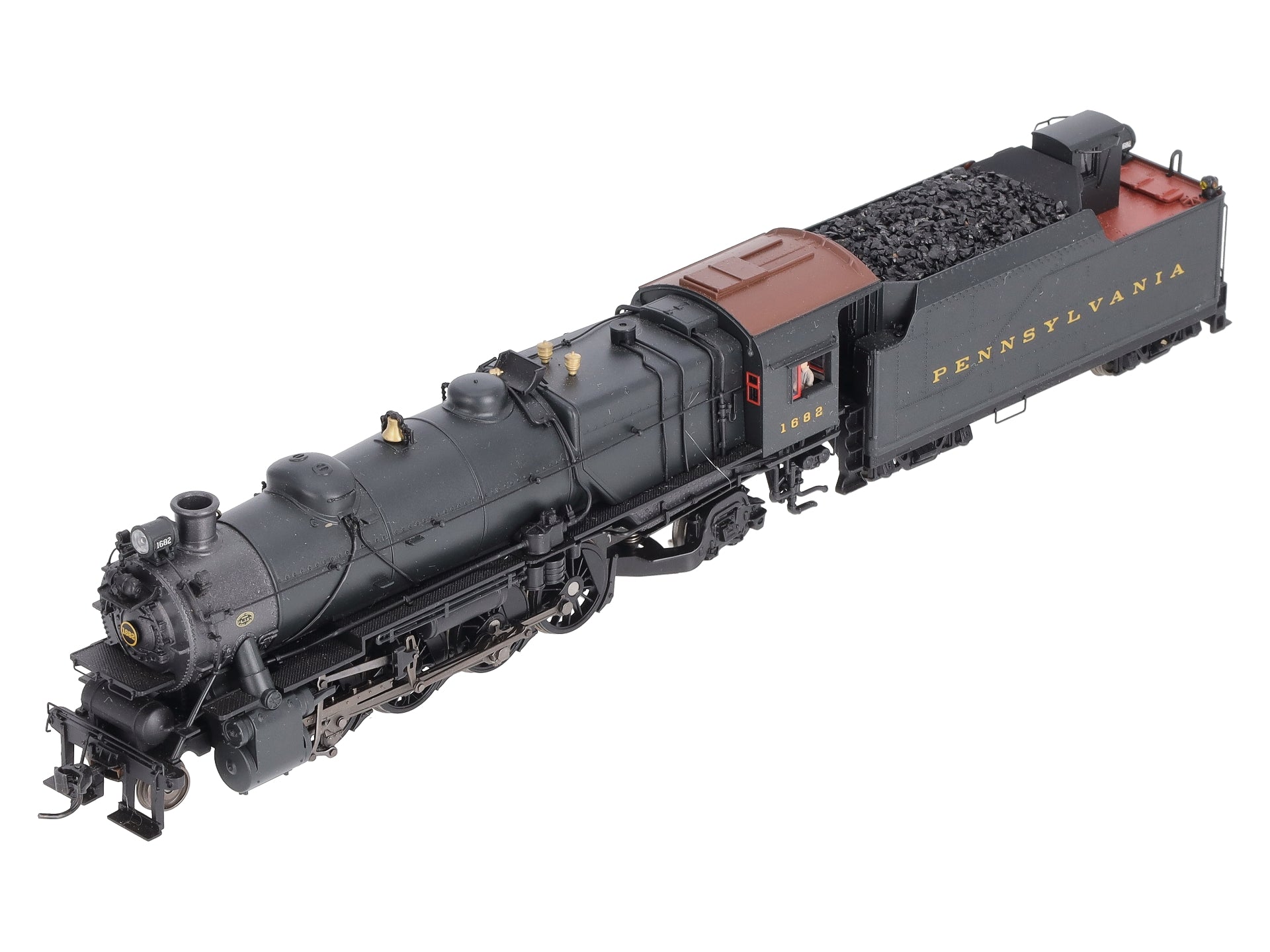 Broadway Limited 4045 HO Pennsylvania Railroad Class L1s 2-8-2 Postwar #1682