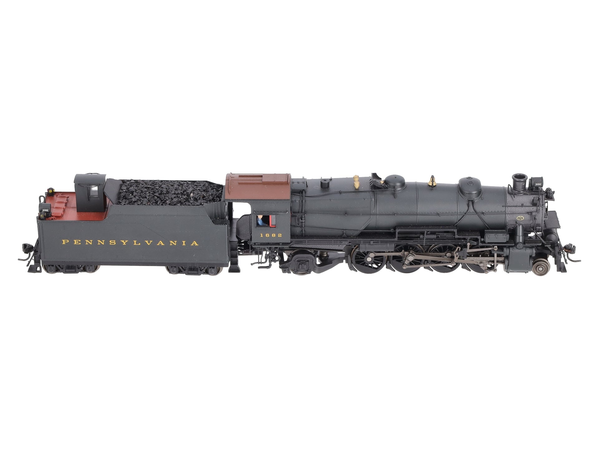 Broadway Limited 4045 HO Pennsylvania Railroad Class L1s 2-8-2 Postwar #1682