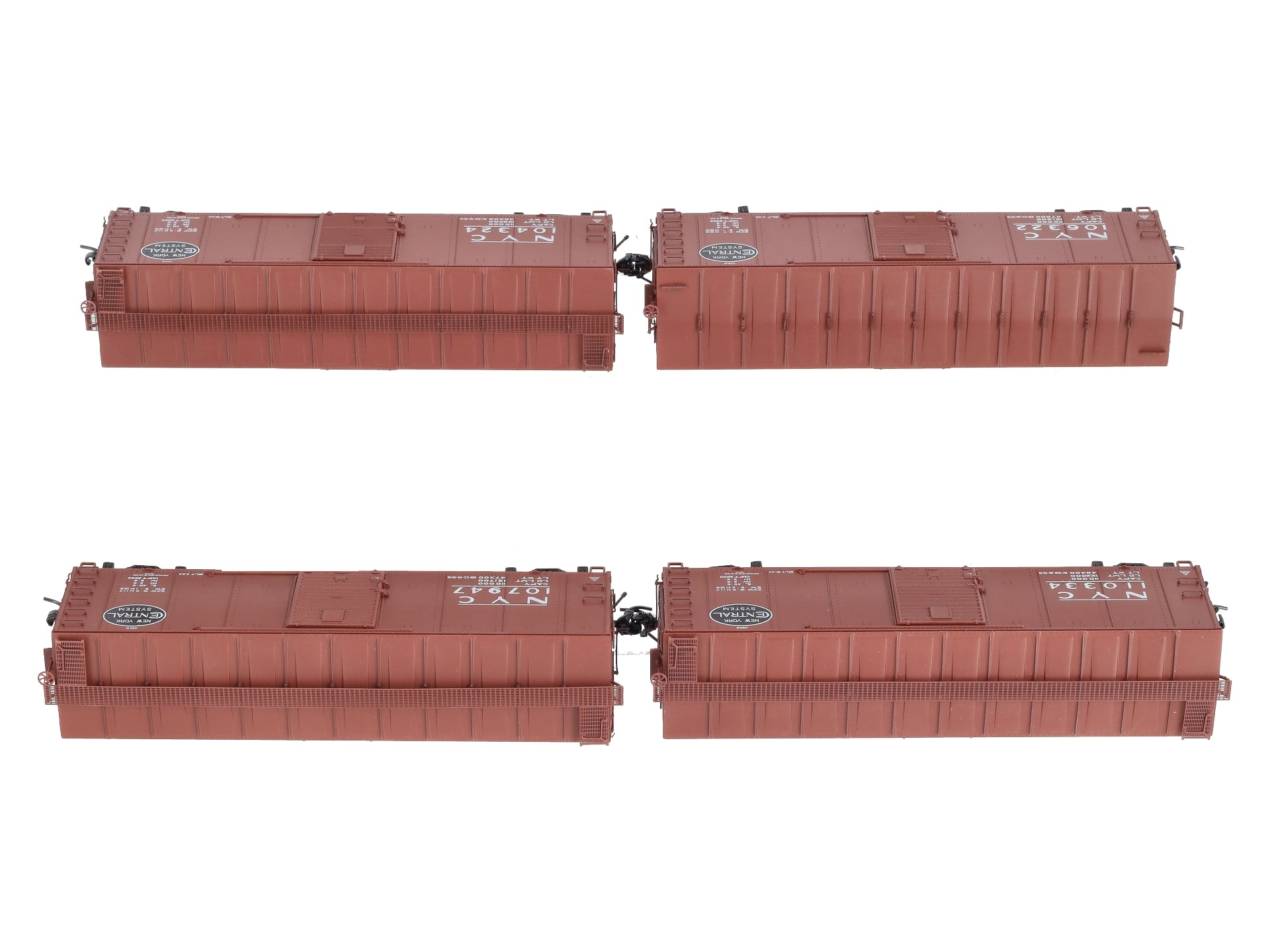 Broadway Limited 1751 HO NYC Specification 486 40' Steel Boxcar (Pack of 4)