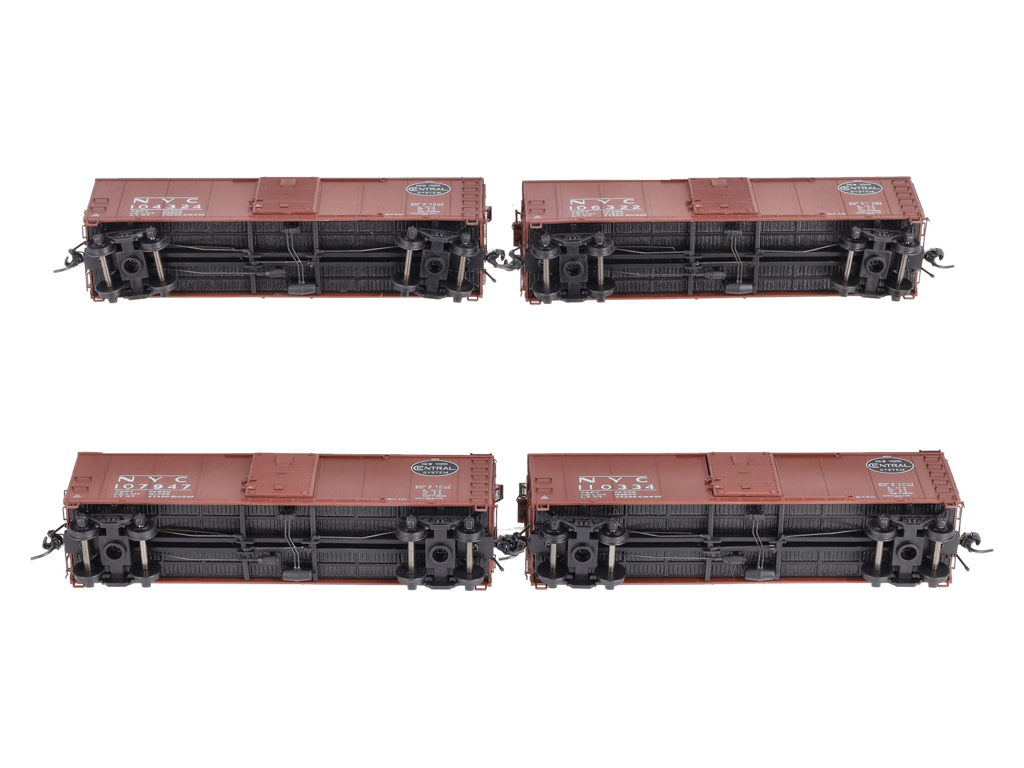 Broadway Limited 1751 HO NYC Specification 486 40' Steel Boxcar (Pack of 4)