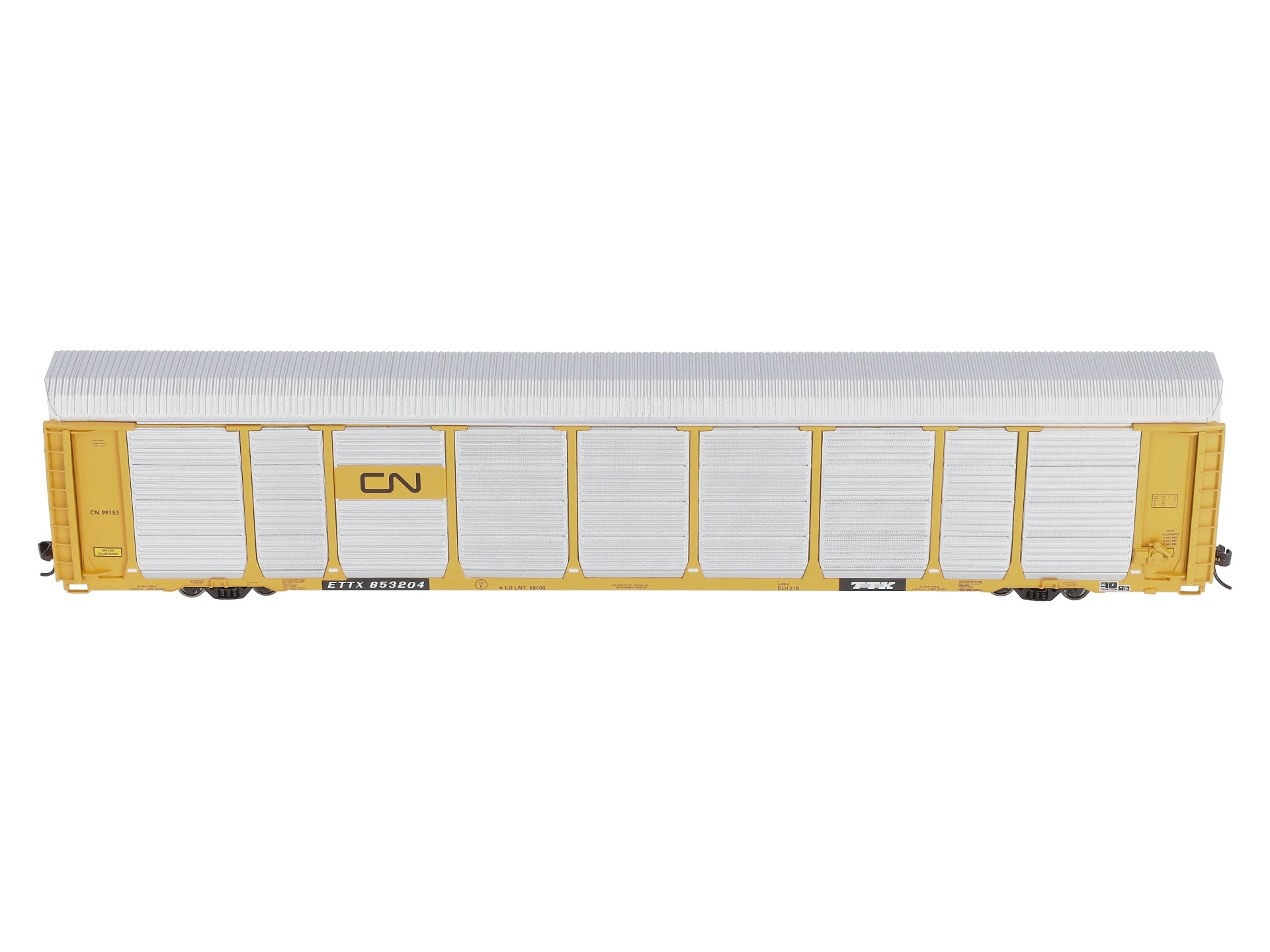 Walthers 932-41814 HO Scale CN Tri-Lvl Auto Carrier #853204