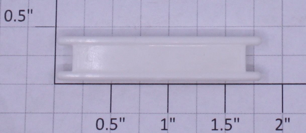 Lionel 6814-31 White Blank Stretcher with Peg Legs