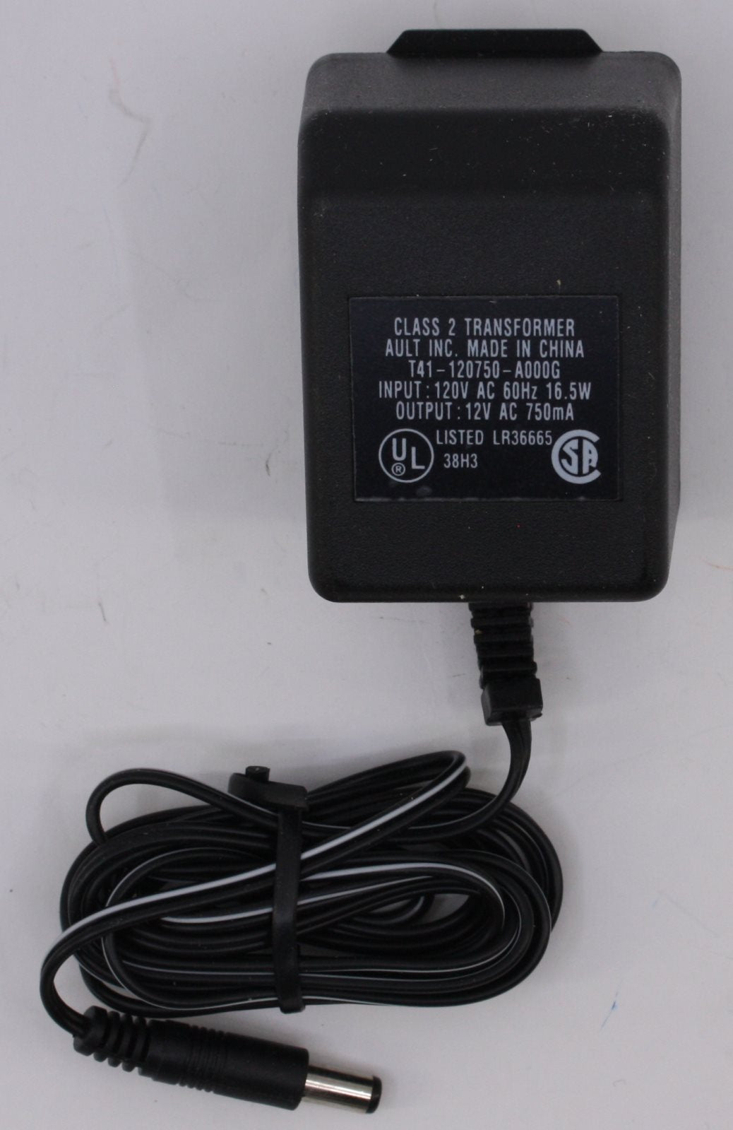 Ault T41-120750-A000G O Gauge 120V AC-12VDC @ 750mA Power Supply