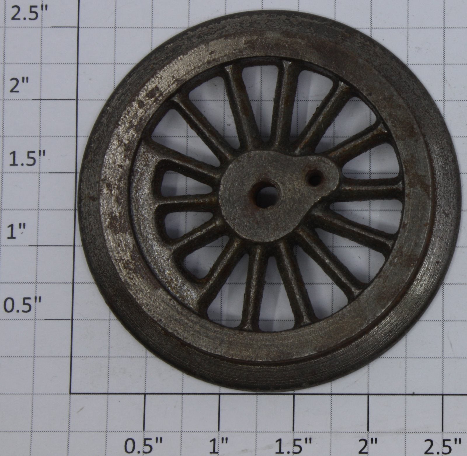 Lionel 5L-40 Iron Thick Rim Spoked 2-5/8
