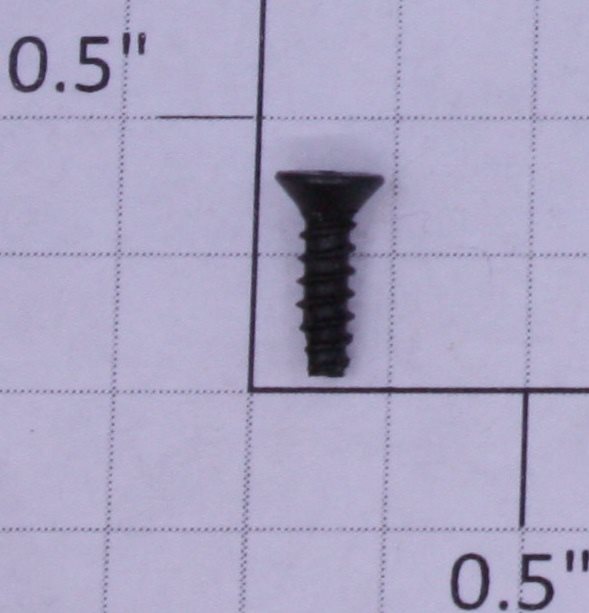Lionel 8555-30 #4 x 3/8" Black Phillips Flat Head Self Tapping Screw