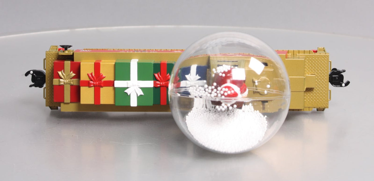 Lionel 6-37035 Santa's Operating Snow Globe Car LN/Box