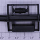 Lionel 6109732104 O Gauge Flat Black Cast Bay Window Caboose Underframe