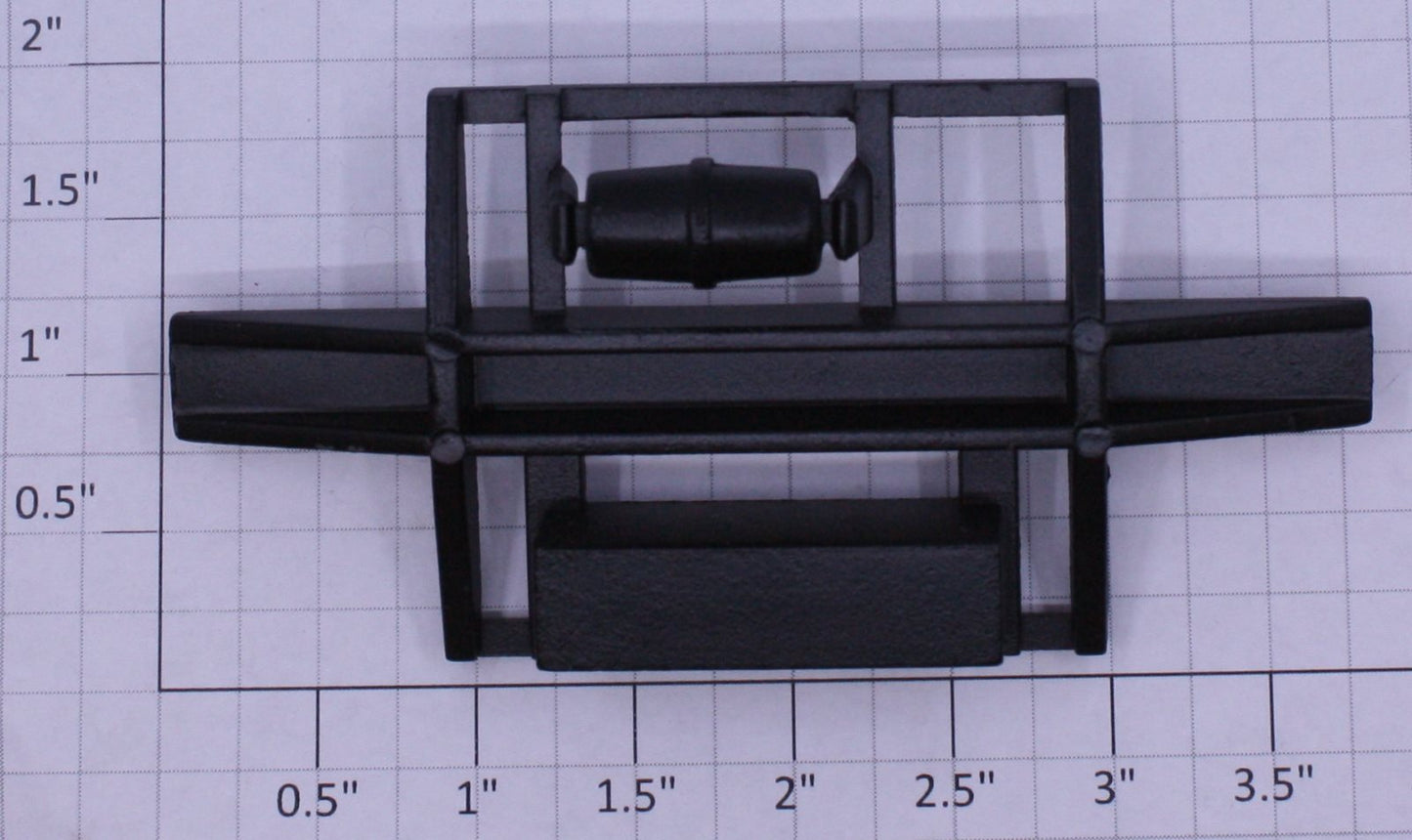 Lionel 6109732104 O Gauge Flat Black Cast Bay Window Caboose Underframe