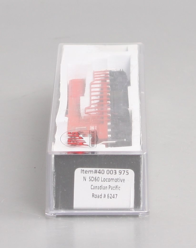 Atlas 40003975 N Canadian Pacific SD-60 Diesel Locomotive DCC & Sound #6247