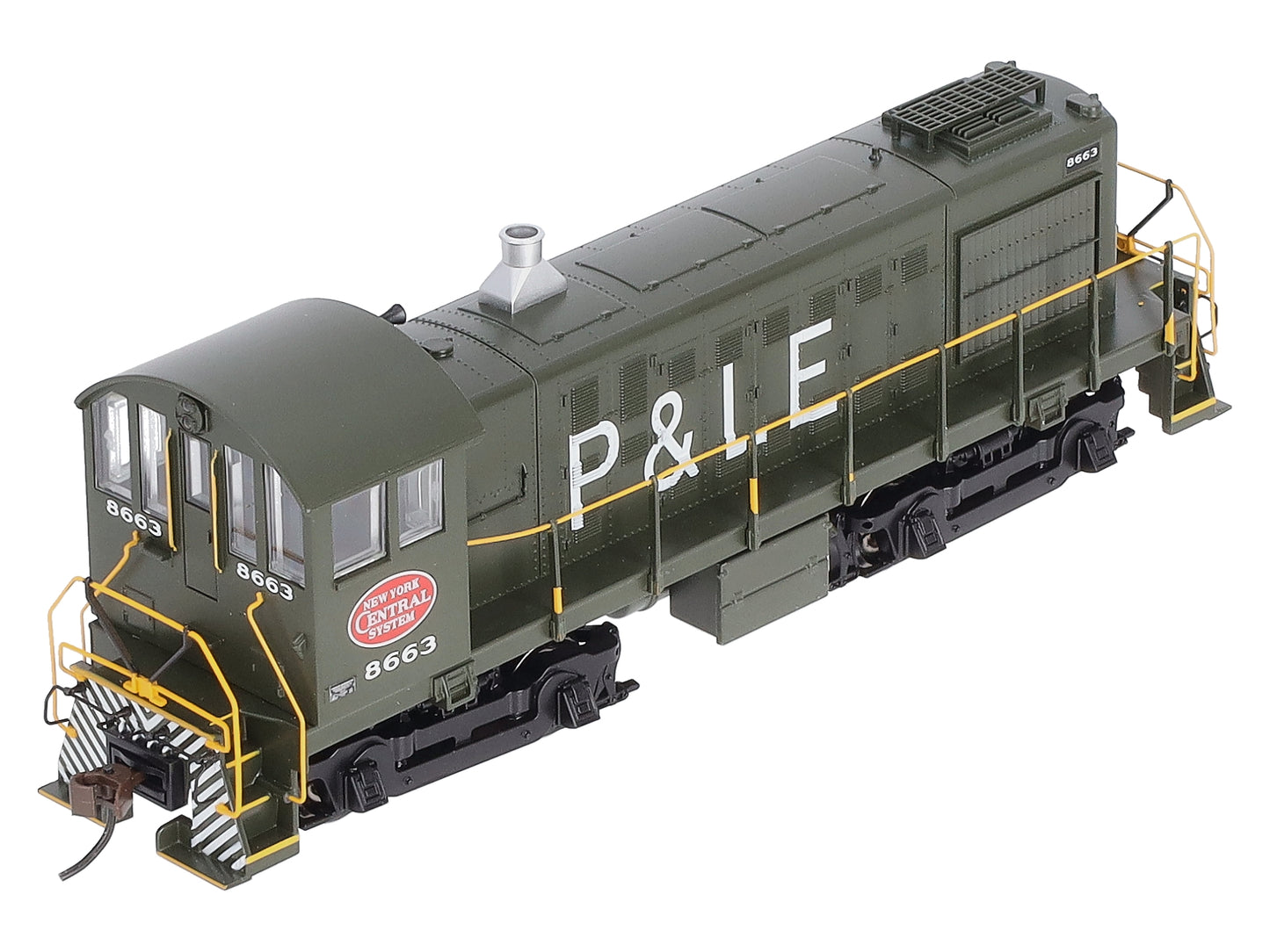 Bachmann 63208 HO New York Central ALCO S4 Diesel Locomotive #8663 w/DCC/Sound LN/Box