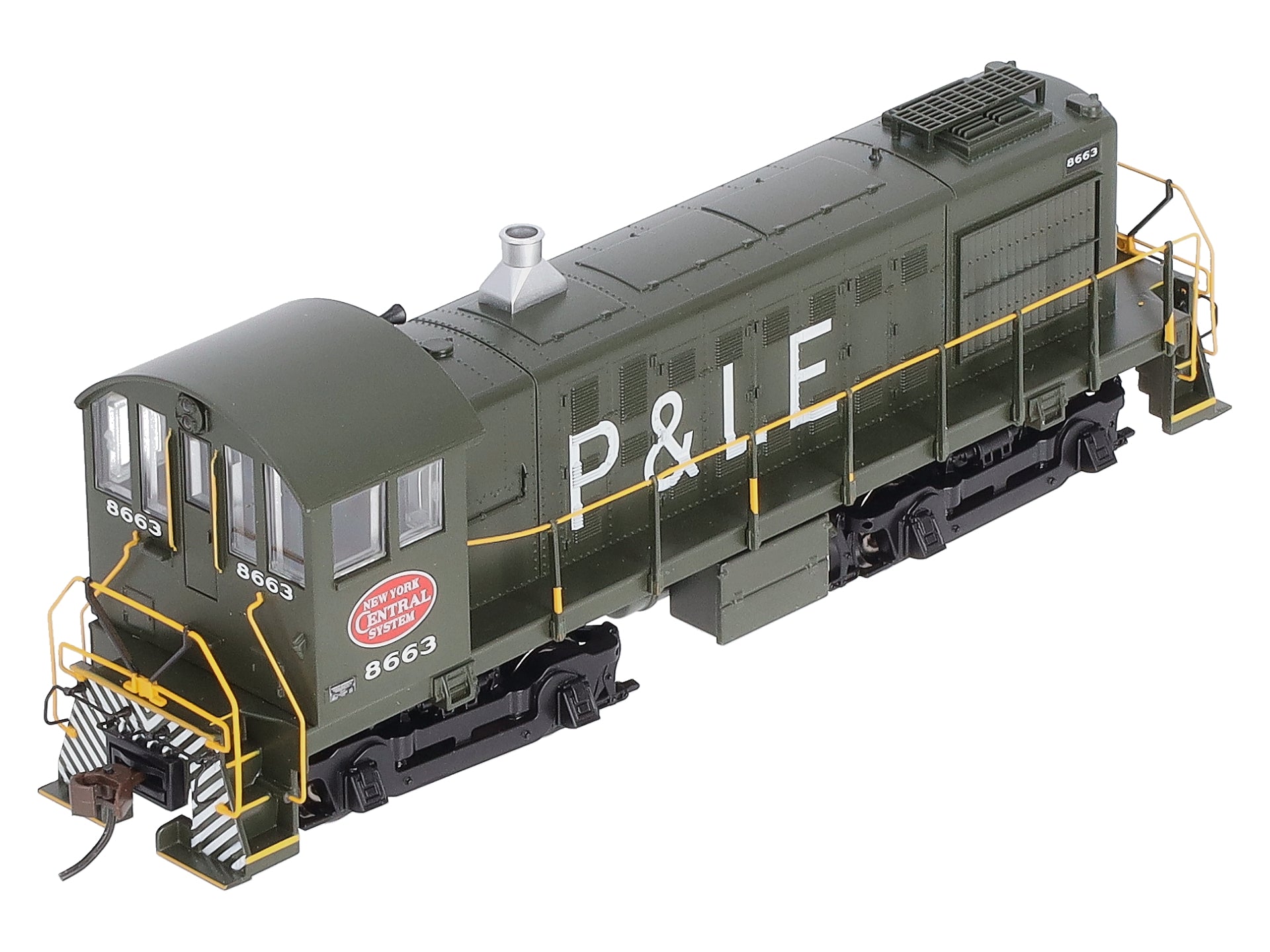 Bachmann 63208 HO New York Central ALCO S4 Diesel Locomotive #8663 w/DCC/Sound LN/Box