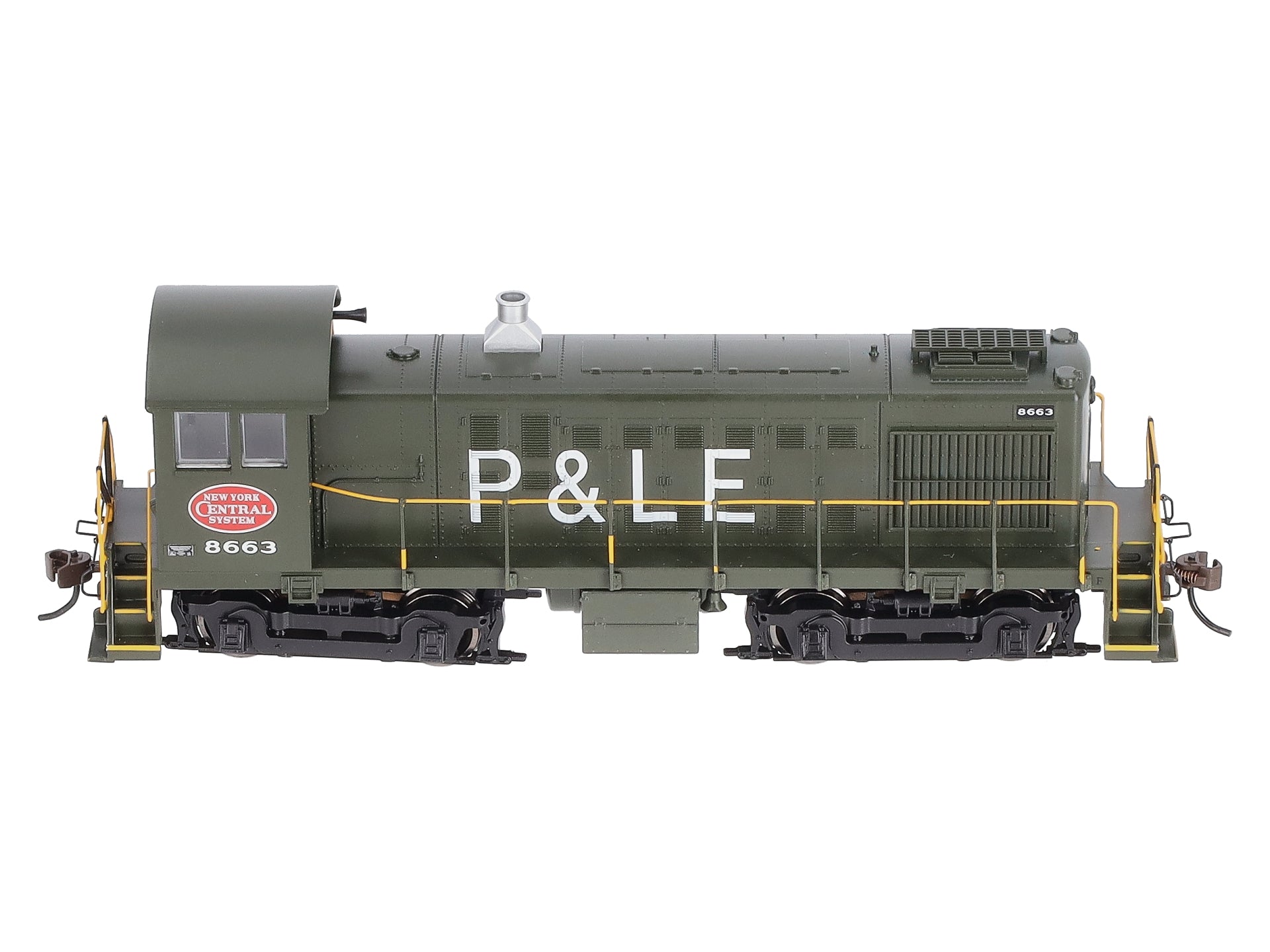 Bachmann 63208 HO New York Central ALCO S4 Diesel Locomotive #8663 w/DCC/Sound LN/Box