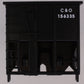 Lionel 17153-7  C&O 3-Bay Hopper Body Shell #156335